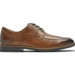 Oxfords E Cadarços>Rockport Avental masculino Slayter com bico Oxford Novo vidro marrom