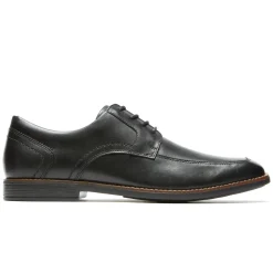 Oxfords E Cadarços>Rockport Avental masculino Slayter com bico Oxford Preto