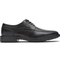 Oxfords E Cadarços>Rockport Biqueira de bicicleta masculina Parsons Oxford Preto