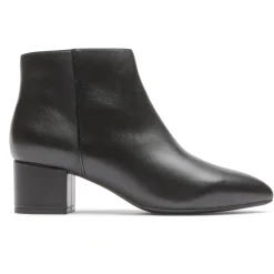 Botas E Botas>Rockport Bota feminina Milia Block Lthr Preto
