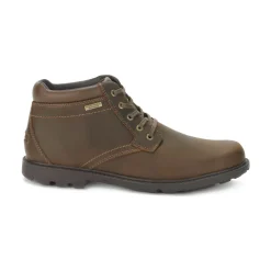 Botas>Rockport Bota impermeável masculina Rugged Bucks bronzeado