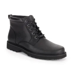 Botas>Rockport Bota masculina Northfield à prova d'água com bico liso Preto