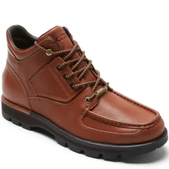 Botas>Rockport Bota masculina Xcs Umbwe Ii impermeável Moc Front Trail Couro Mogno