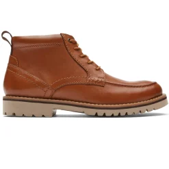 Botas>Rockport Bota Mitchell Moc masculina bronzeado
