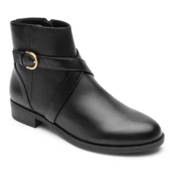 Botas E Botas>Rockport Bota Vicky Feminina Lthr Preto