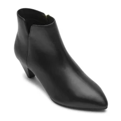 Botas E Botas>Rockport Botinha Milia Feminina Lthr Preto