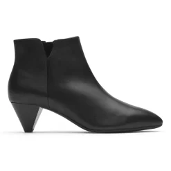 Botas E Botas>Rockport Botinha Milia Feminina Lthr Preto