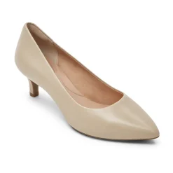 Saltos>Rockport Calcanhar Kalila Total Motion Feminino Couro de húmus