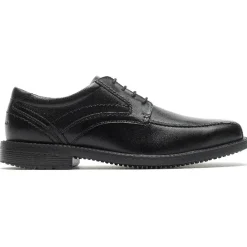 Oxfords E Cadarços>Rockport Estilo Masculino Leader 2 Bike Toe Oxford Preto