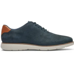 Tênis>Rockport Garett Oxford Moderno Masculino Novo vestido azul