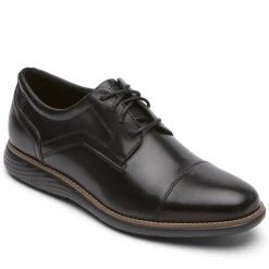 Oxfords E Cadarços>Rockport Masculino Garett Cap Toe Oxford Preto 2