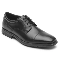 Oxfords E Cadarços>Rockport Masculino Total Motion Next Gen Cap Toe Oxford Preto