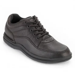 Tênis>Rockport Masculino World Tour Classic Lace Up Pepita de chocolate