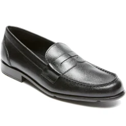 Mocassins E Slip-ons>Rockport Mocassim clássico masculino Preto II