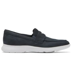Mocassins E Slip-ons>Rockport Mocassim masculino Truflex Dressports Penny Novo vestido azul