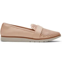 Mocassins>Rockport Mocassim perfurado Stacie feminino Rosa