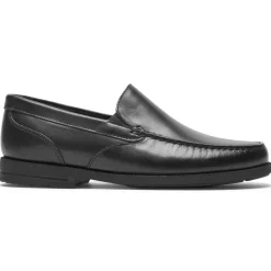 Mocassins E Slip-ons>Rockport Mocassim Veneziano Preston Masculino Preto