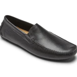 Mocassins E Slip-ons>Rockport Mocassim Veneziano Rhyder Masculino Preto