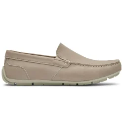 Mocassins E Slip-ons>Rockport Mocassim Warner Masculino Areia rochosa