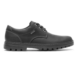 Oxfords E Cadarços>Rockport O clima masculino ou Oxford não impermeável Couro preto