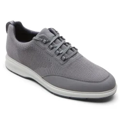 Oxfords E Cadarços>Rockport Oxford masculino em malha Total Motion City Aço cinza
