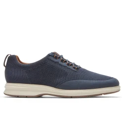 Oxfords E Cadarços>Rockport Oxford masculino em malha Total Motion City Novo vestido azul
