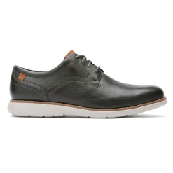 Oxfords E Cadarços>Rockport Oxford masculino Garett com bico liso Novo vestido azul