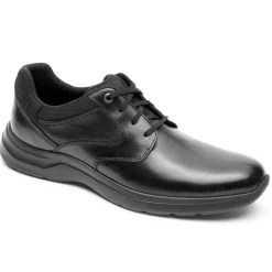 Oxfords E Cadarços>Rockport Oxford masculino Patterson Lea Lisa Preta