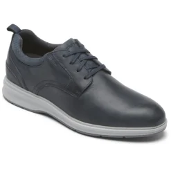 Oxfords E Cadarços>Rockport Oxford masculino Total Motion City com bico liso Marinha caiu