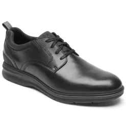 Oxfords E Cadarços>Rockport Oxford masculino Total Motion City com bico liso Preto