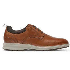 Oxfords E Cadarços>Rockport Oxford masculino Total Motion City com bico liso Bronzeado caído