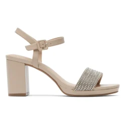 Saltos>Rockport Salto feminino Tabitha com 2 tiras Bling