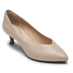 Saltos>Rockport Salto Kaiya V Total Motion Feminino Bege Neutro