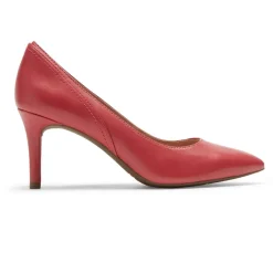 Saltos>Rockport Salto remendado feminino Total Motion 75 mm Rosa Lthr