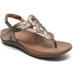 Sandálias E Cunhas>Rockport Sandália Ramona Feminina Bronze