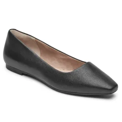 Sapatilhas>Rockport Sapatilhas femininas Total Motion Laylani Plain Ballet Preto