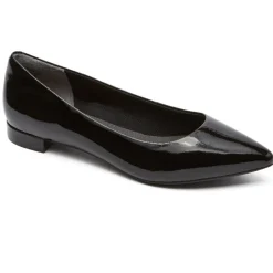 Sapatilhas>Rockport Sapatilhas femininas Total Motion Adelyn Ballet Patente Negra