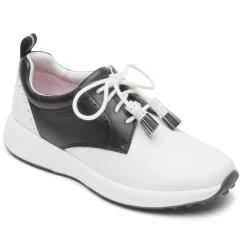 Sapatos>Rockport Sapato de golfe feminino Prowalker Trustride Tassel Branco preto