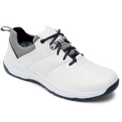 Tênis>Rockport Sapato de golfe masculino Total Motion Ace Sport Marinha Branca