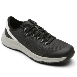 Sapatos>Rockport Sapato feminino Total Motion Xcs Trail com cordões Eco preto resistente à água