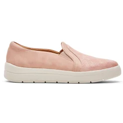 Sapatos>Rockport Sapato feminino Truflex Navya slip-on Rosa Toscana
