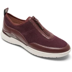 Tênis>Rockport Tênis feminino Total Motion Sport com zíper Sangue de Boi