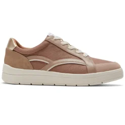 Tênis>Rockport Tênis feminino Truflex Navya retrô Rosa Têxtil/Sintético Eco