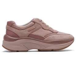 Tênis>Rockport Tênis Prowalker Eco Feminino Camurça Malva/Têxtil Eco