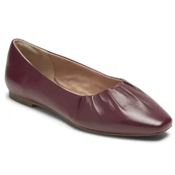 Sapatilhas>Rockport Total Motion feminino Laylani reunido plano Porto Tawny Lthr