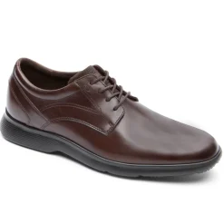 Oxfords E Cadarços>Rockport Truflex Dressports Masculino Oxford Marrom escuro